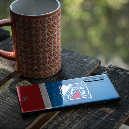 NHL New York Rangers Jersey Galaxy Note 10 Skin